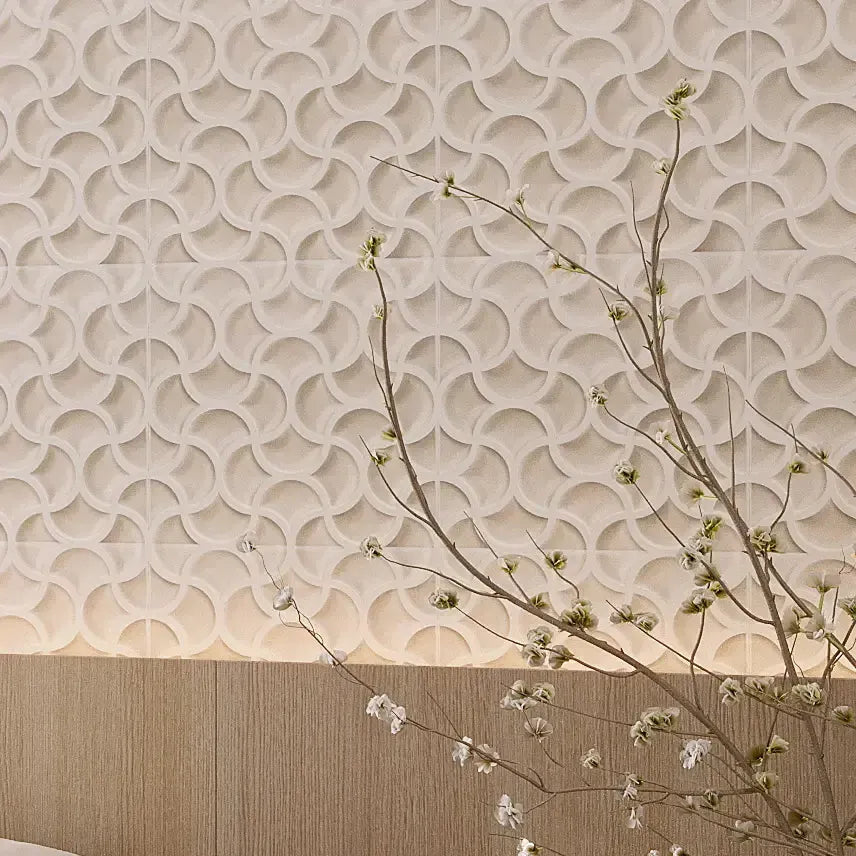 Sultana Mesh Crema Porcelain Tile 13x13 | Tile Club