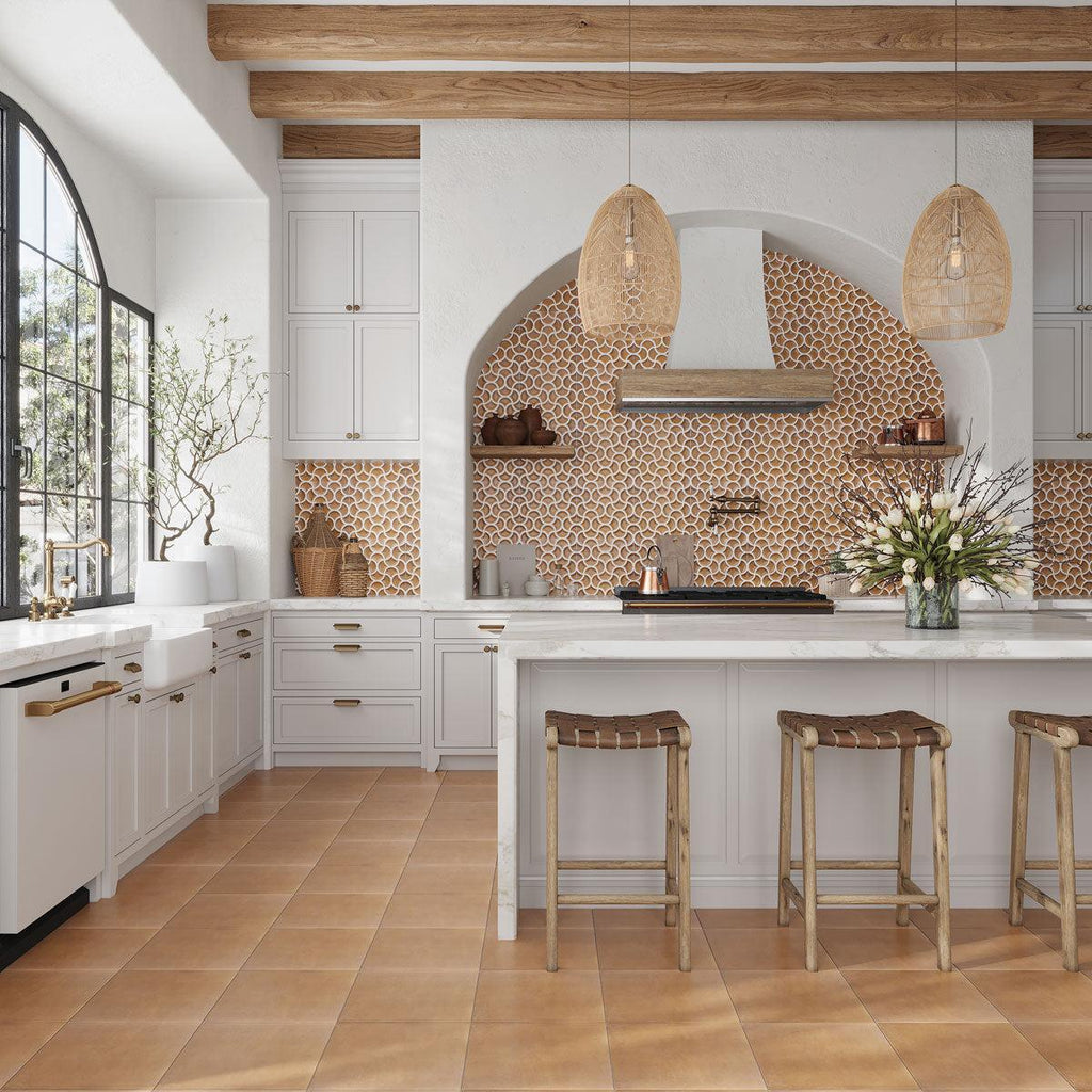 Sultana Smooth Sienna Porcelain Tile 13x13 | Tile Club