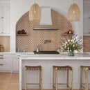 Sultana Mesh Sienna Porcelain Tile 13x13 | Tile Club