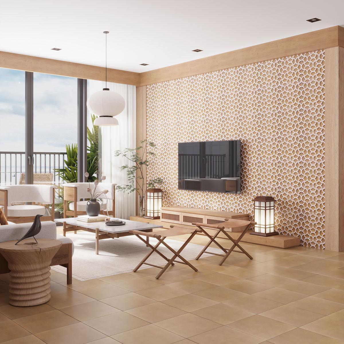 Sultana Smooth Sienna Porcelain Tile 13x13 | Tile Club