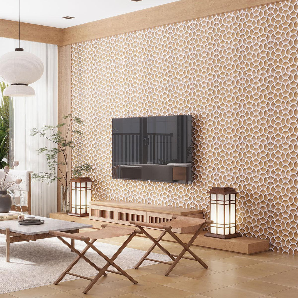 Sultana Mesh Sienna Porcelain Tile 13x13 | Tile Club