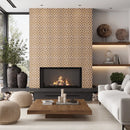 Sultana Mesh Sienna Porcelain Tile 13x13