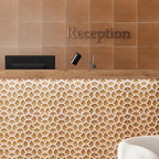 Sultana Mesh Sienna Porcelain Tile 13x13 | Tile Club