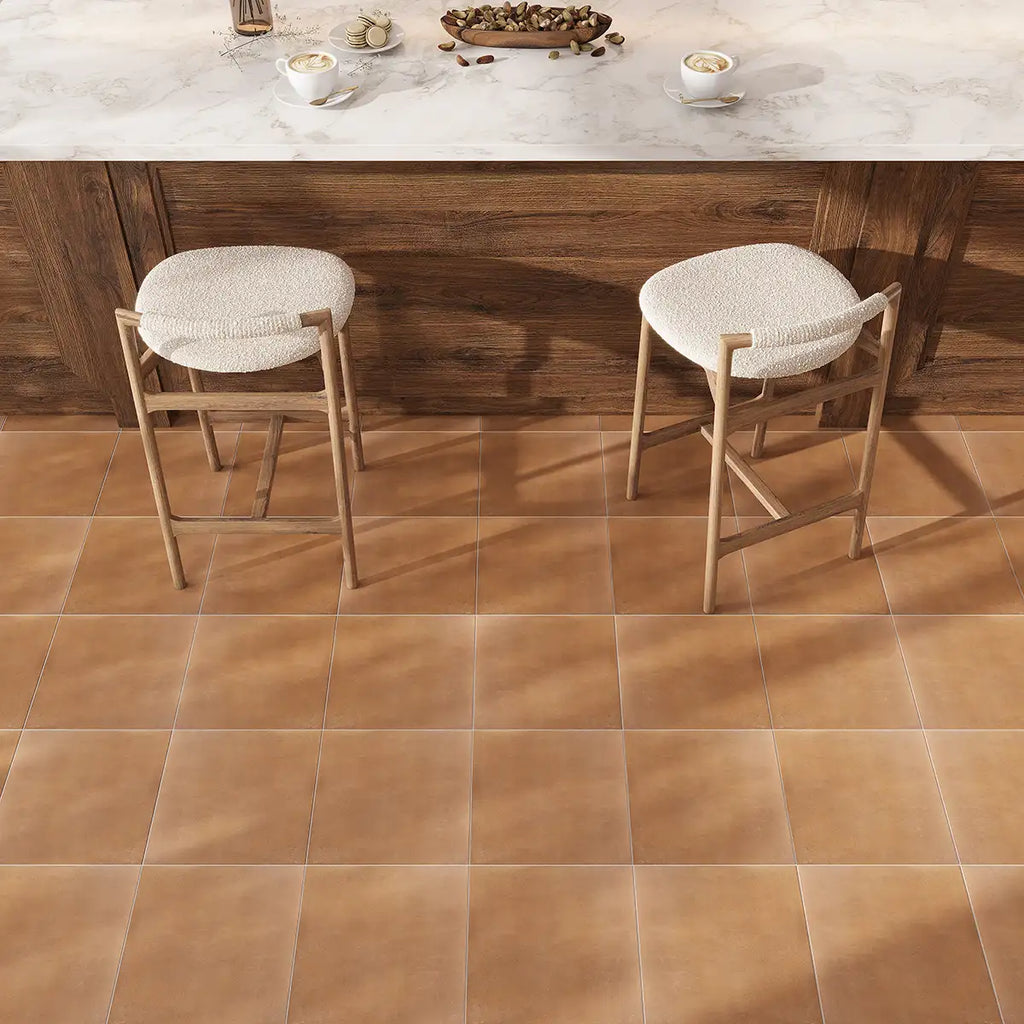 Sultana Smooth Sienna Porcelain Tile 13x13 | Tile Club