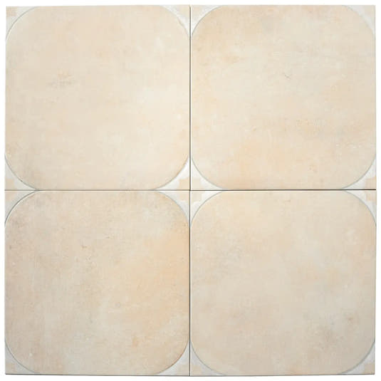 Sultana Stella Crema Porcelain Tile 18x18 | Tile Club