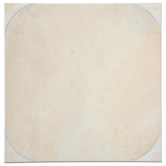 Sultana Stella Crema Porcelain Tile 18x18 | Tile Club