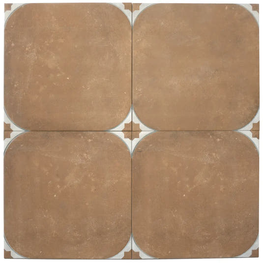 Sultana Stella Sienna Porcelain Tile 18x18 | Tile Club