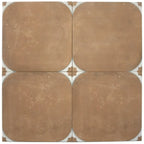 Sultana Stella Sienna Porcelain Tile 18x18 | Tile Club