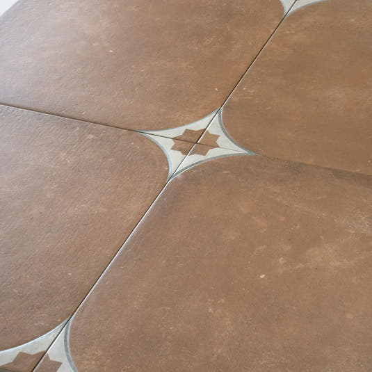 Sultana Stella Sienna Porcelain Tile 18x18 | Tile Club