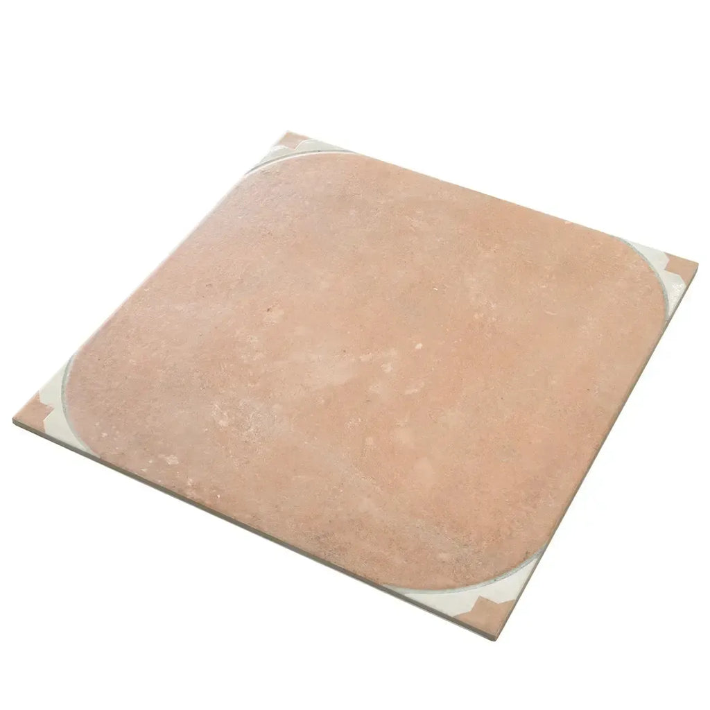 Sultana Stella Terracotta Porcelain Tile 18x18 | Tile Club