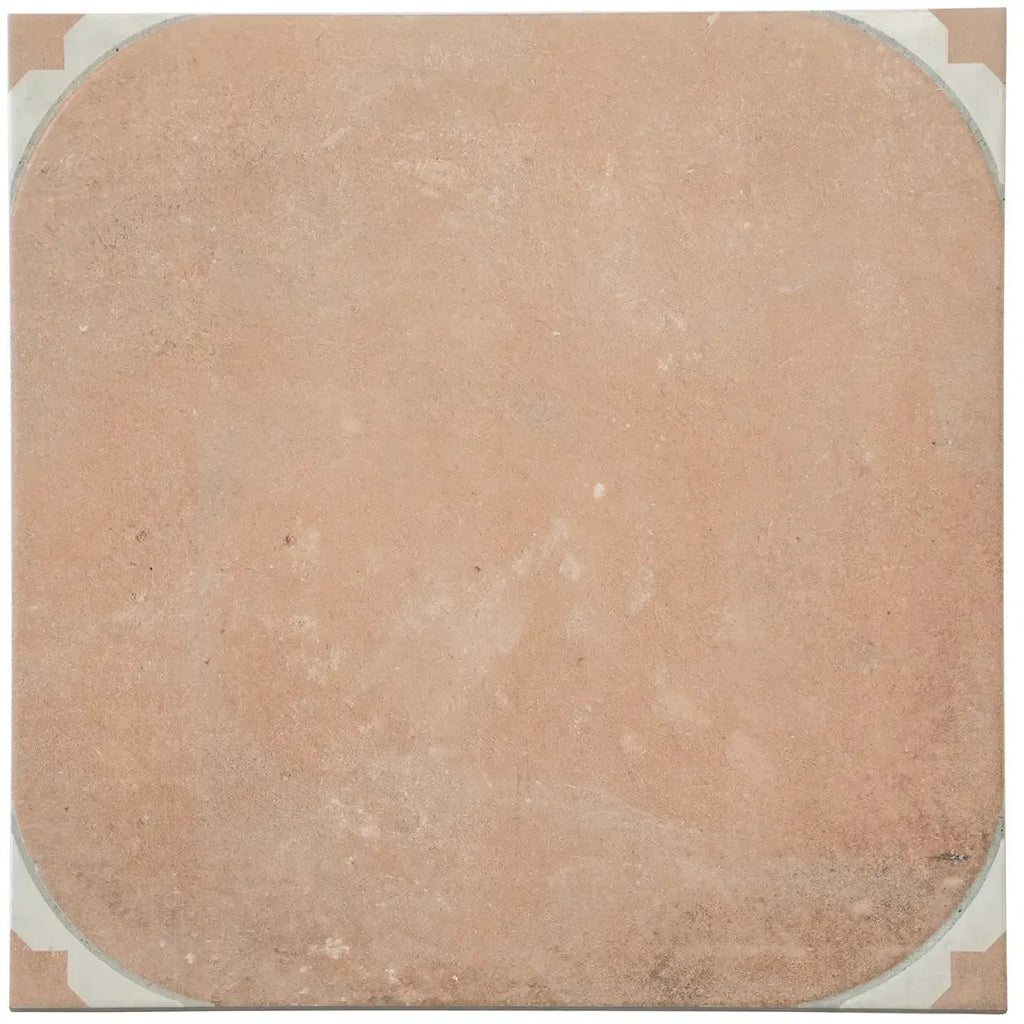 Sultana Stella Terracotta Porcelain Tile 18x18 | Tile Club