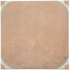 Sultana Stella Terracotta Porcelain Tile 18x18 | Tile Club