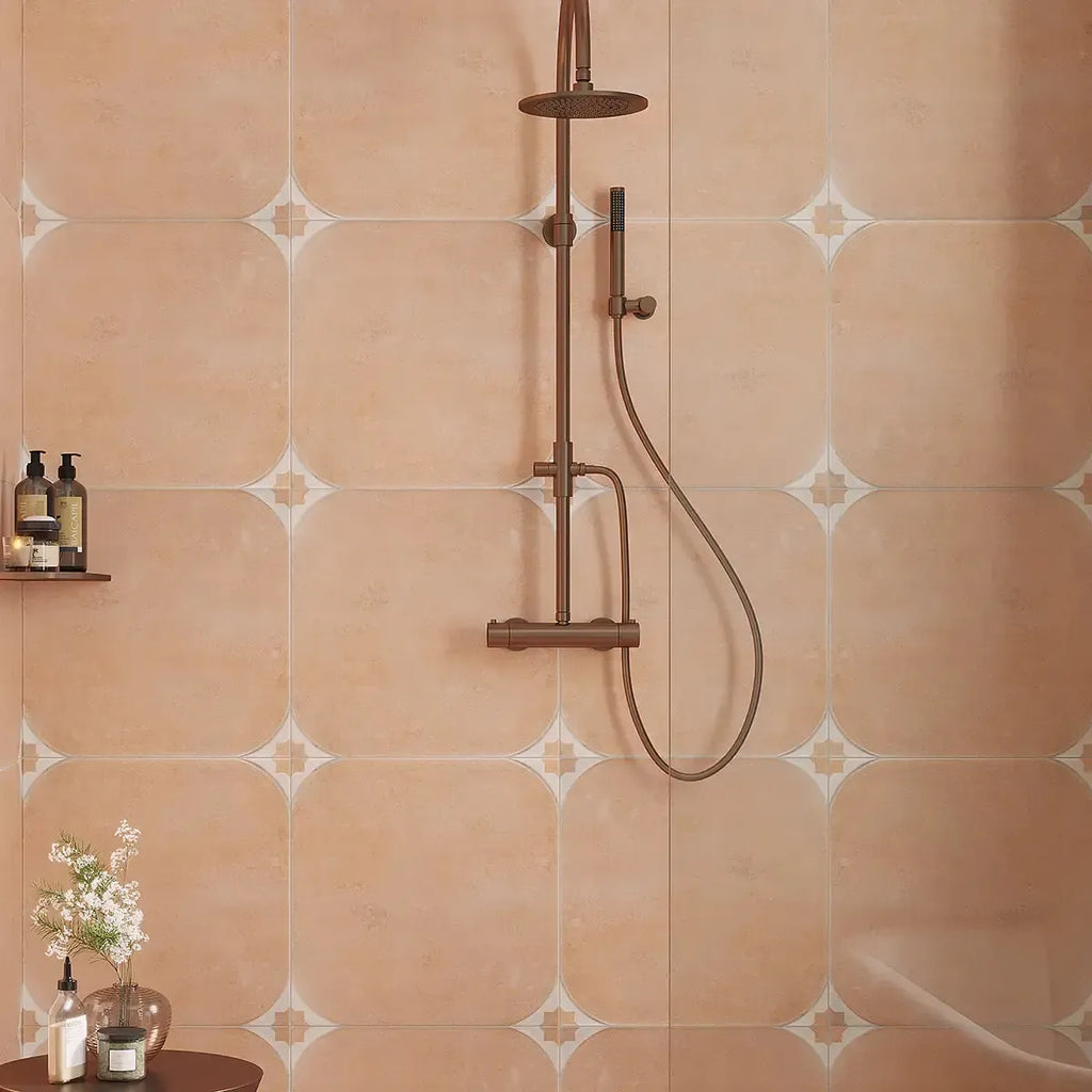 Sultana Stella Terracotta Porcelain Tile 18x18