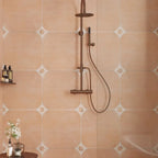 Sultana Stella Terracotta Porcelain Tile 18x18