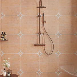 Sultana Stella Terracotta Porcelain Tile 18x18