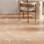 Sultana Stella Terracotta Porcelain Tile 18x18 | Tile Club
