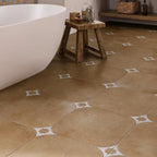 Sultana Stella Sienna Porcelain Tile 18x18