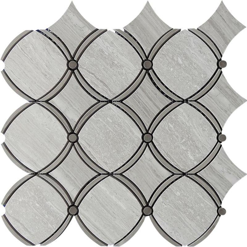 Wooden Grey, Athens Gray Mosaic Tile | Tile Club | Tile Sample