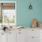 Teal Buttons Porcelain Penny Round Tile | Tile Club