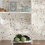 Terracotta Real Terrazzo Tile 24" x 24" | Tile Club