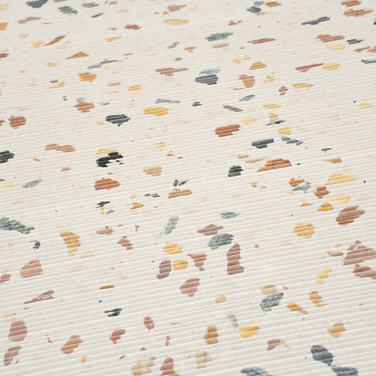 Terracotta Fluted Terrazzo Tile 12" x 24" | Tile Club