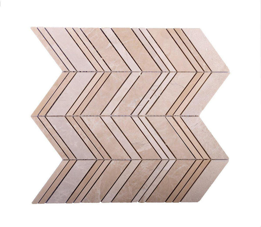 textured crema marfil marble tile