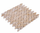 marble leaf mosaic tile