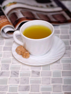 Textured Mini Brick Carrara And Glass Mosaic Tile Position: 3