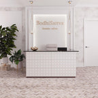 Textured Wooden Beige Chevron Marble Mosaic Tile | Tile Club