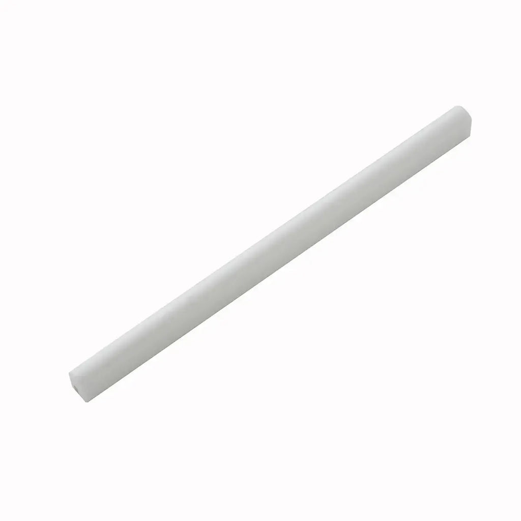 Thassos White Marble Pencil Liner Polished | Tile Club