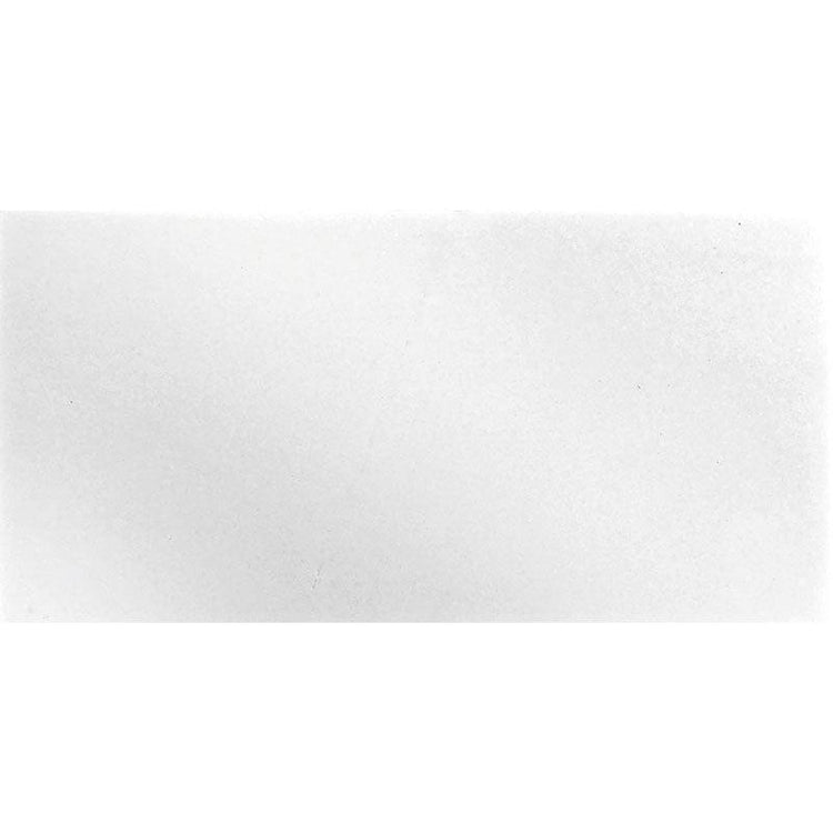 Thassos White 12X24 Polished Marble Tile Sample