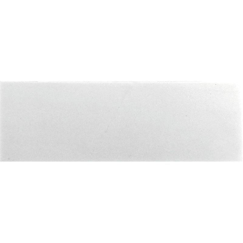 Thassos White 4X12 Honed Marble Subway Tile