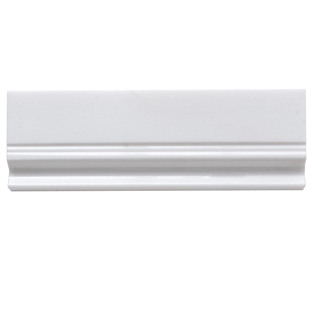 Thassos White Marble Baseboard Polished | Tile Club