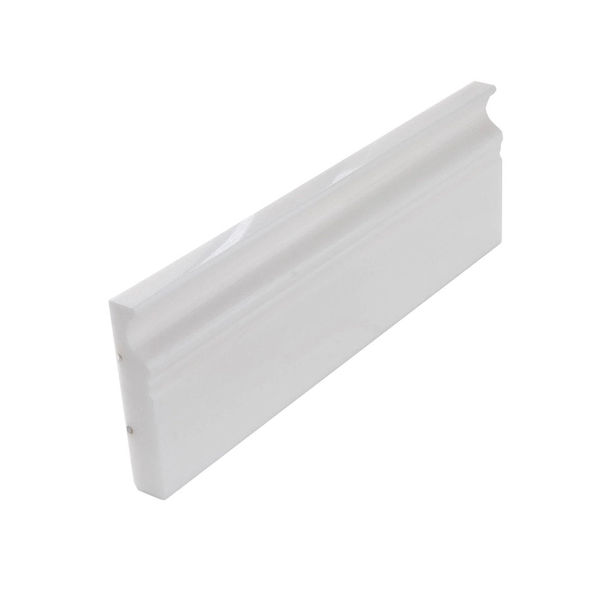 Thassos White Marble Baseboard Polished | Tile Club