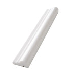 Thassos White Marble Chair Rail Polished | Tile Club