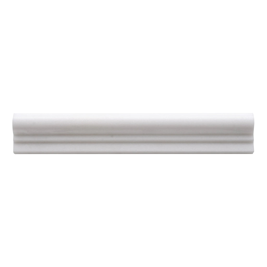 Thassos White Marble Chair Rail Polished | Tile Club