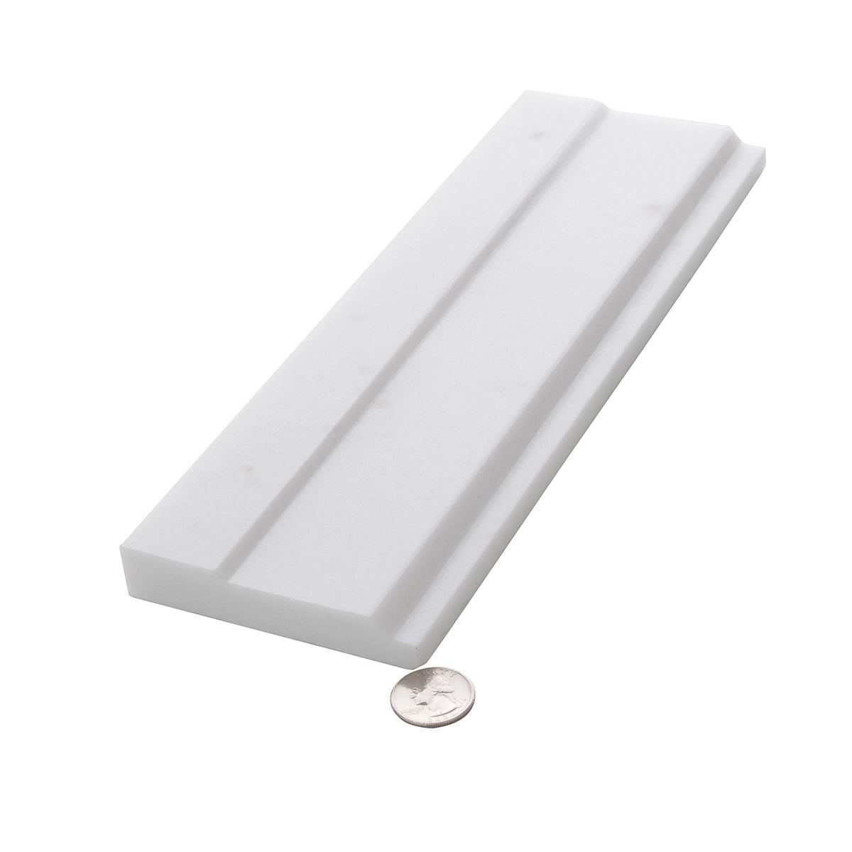 Thassos White Marble Nova Baseboard Polished | Tile Club