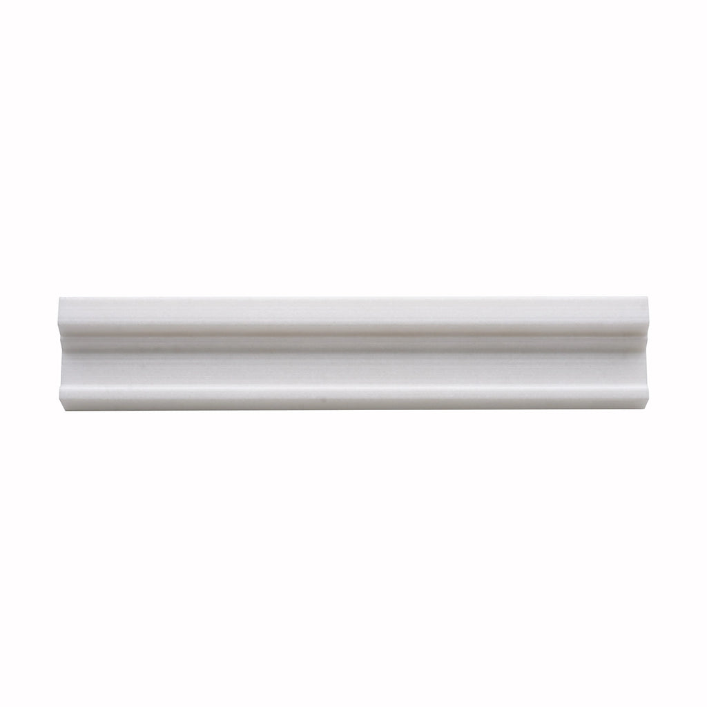 Thassos White Marble Nova Chair Rail Polished | Tile Club