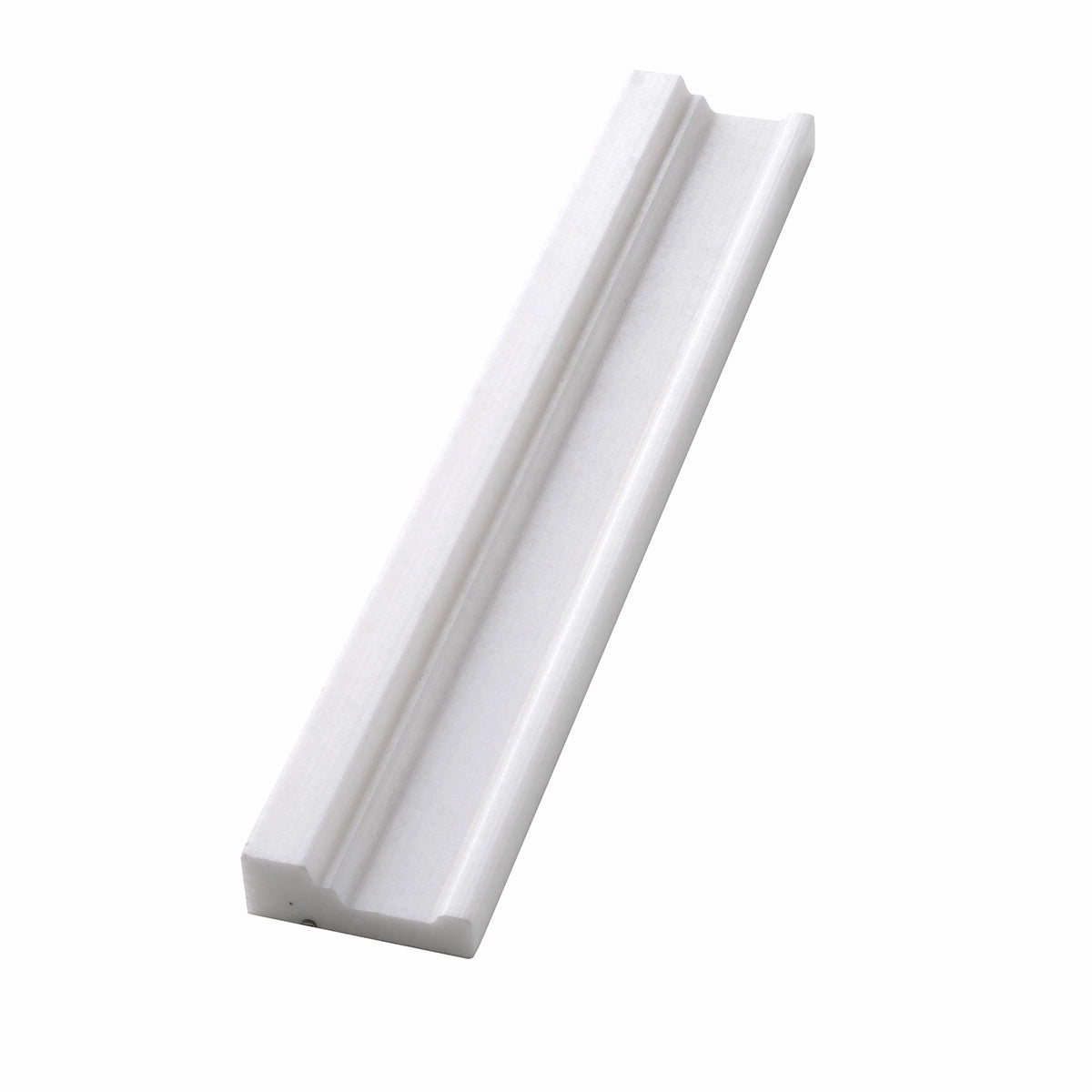 Thassos White Marble Nova Chair Rail Polished | Tile Club