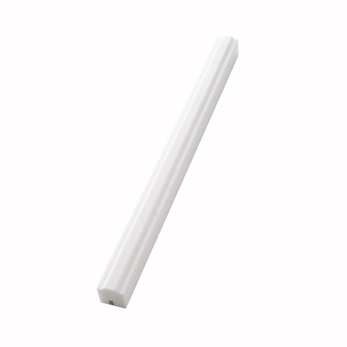 Thassos White Marble Nova Pencil Liner Polished | Tile Club