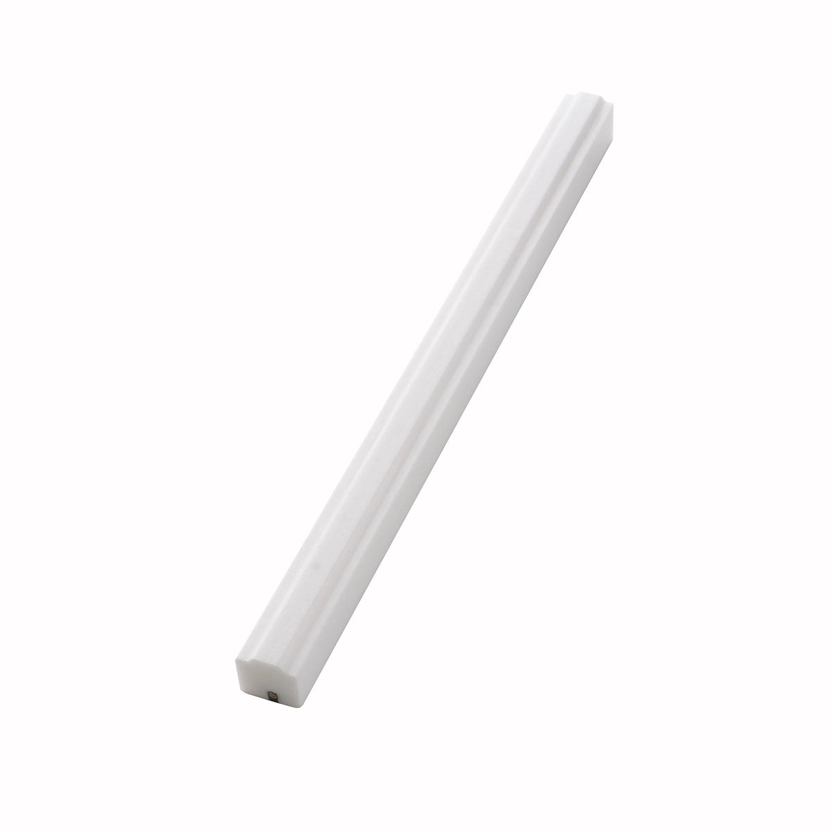 Thassos White Marble Nova Pencil Liner Polished | Tile Club