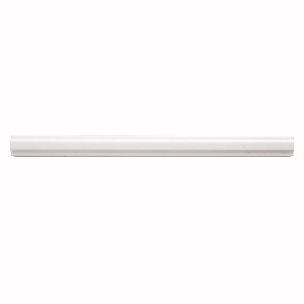 Thassos White Marble Nova Pencil Liner Polished | Tile Club