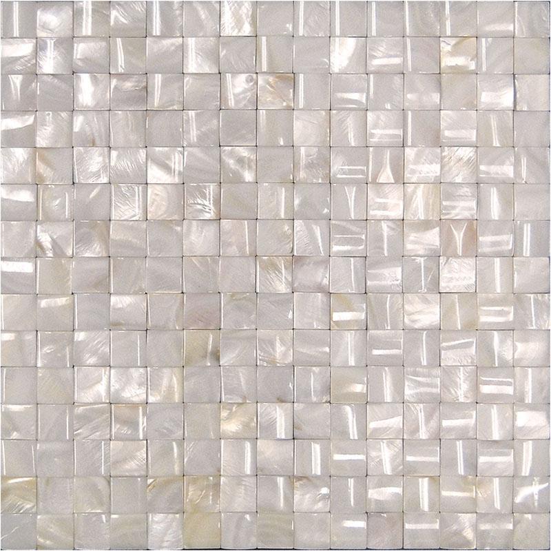 Tight Joints Pilllow Texture Mother Of Pearl Mosaic Tile Sample
