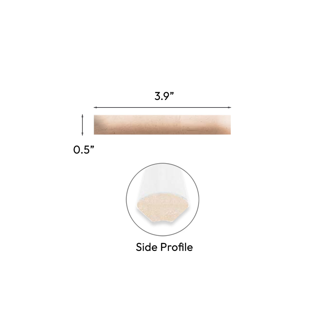 Tira Dune Sand Ceramic Pencil Tile Trim | Tile Club