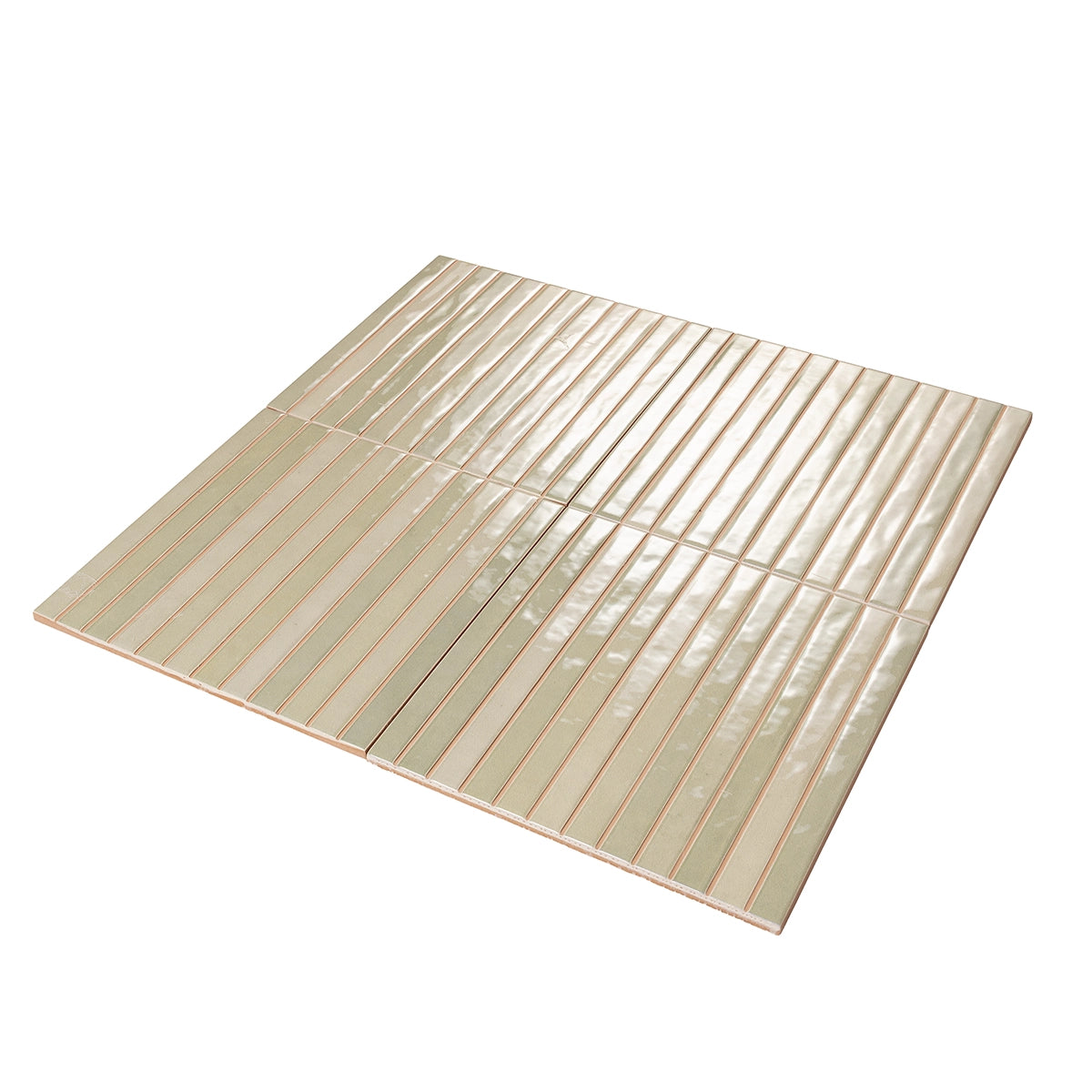 Tira Mint Ceramic Ribbon Tile | Tile Club