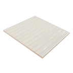 Tira White Ceramic Ribbon Tile | Tile Club