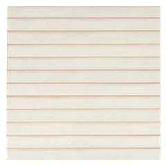 Tira White Ceramic Ribbon Tile