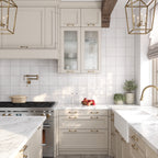 Tira White Ceramic Ribbon Tile | Tile Club
