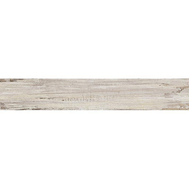 Whitewashed wood porcelain look planks