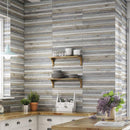 Porcelain Wall Tiles with Wood Finish for a Farmhouse Kitchen